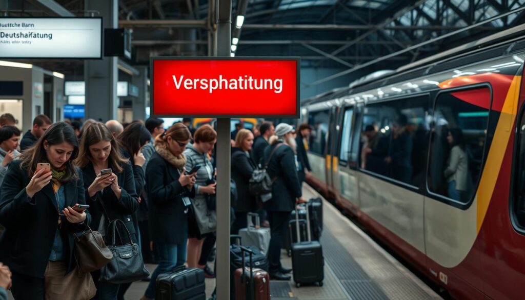 Bahn Zug Verspätung